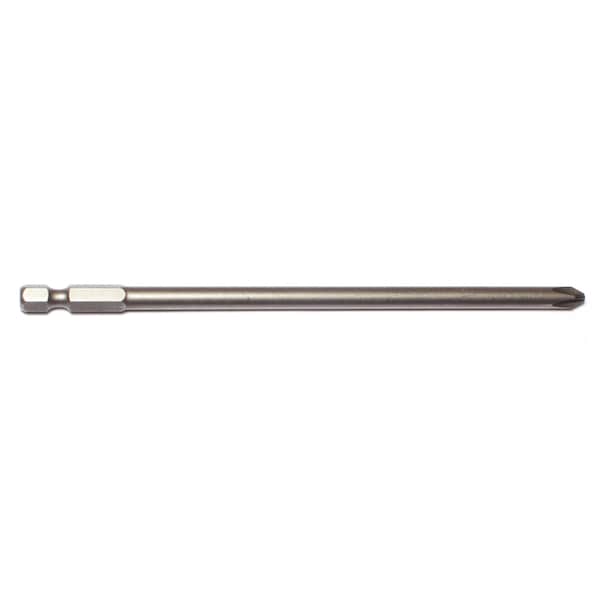 1/4" x 6" #2 Phillips Power Screwdriver Bits 10PK
